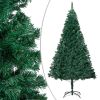 Artificial Christmas Tree with Thick Branches Green 59.1" PVC