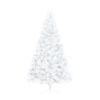 Artificial Half Christmas Tree with LED&Stand White 59" PVC