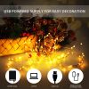 10M 100 LEDs Waterproof USB Copper Wire Christmas Decoration String Light Garden Courtyard String