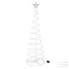 5 Ft Lighted Spiral Christmas Tree Light Multi Color 182 LED Outdoor Yard Decor