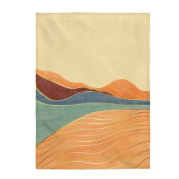 Toscana Landscape Velveteen Plush Blanket