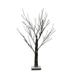 24LED Black Branch Imitation Snow Tree