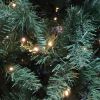 7.5ft Flocking Tied Light Christmas Tree--YS