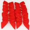 36Pcs 6cm Solid Color Bowknot Christmas Tree Garland Party Ornament Decoration