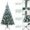 7FT Spray White PVC Christmas Tree 870 Branches YJ