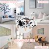 Animal storage stool for kids, ottoman bedroom furniture, cow style kids footstool