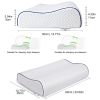 (Bans Sale on Amazon)Power of Nature Contour Memory Foam Pillow Slow Rebound Navy Blue