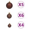 Artificial Christmas Tree with LEDs&Ball Set 47.2" 230 Branches