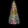 7.5FT Fiber Optic Christmas Tree with 260 LED Lamps & 260 Branches