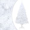 Artificial Christmas Tree with LEDs&Thick Branches White 70.9"