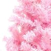 Pre-lit Artificial Christmas 2-Piece Set, 5FT Pink Christmas Tree with 6 feet Garland