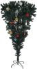 5 Ft Upsidedown Premium Artificial Christmas Tree with Solid Metal Stand, Festive Indoor and Outdoor Decoration