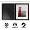 Sable Hub 14 x 11 frames for wall or display | Wooden Picture frame with mat and stand for desk | Hotel, decoration, office desk photo frame