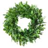 Garland Lightweight Easy to Install Creative Wreath Ornament Christmas Welcome Sign Decoration Holiday Decor