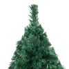 Artificial Christmas Tree with Thick Branches Green 59.1" PVC