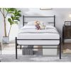 PRIMO TWIN FROSTED BED FRAME