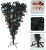 5 Ft Upsidedown Premium Artificial Christmas Tree with Solid Metal Stand, Festive Indoor and Outdoor Decoration