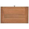 Bedside Cabinet 19.7"x11.8"x13.8" Solid Teak Wood