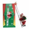 New Year Christmas Music Santa Claus Electric Climbing Xmas Tree Decor Ornament