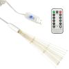 Outdoor Christmas Firework Light Warm White 7.9" 140 LEDs