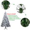 6FT PVC Flocking Christmas Tree 750 Branches Automatic Tree--YS