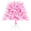 Pre-lit Artificial Christmas 2-Piece Set, 5FT Pink Christmas Tree with 6 feet Garland