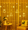 Led Curtain Light Christmas Day Room Decoration Light String Christmas Tree String Light Scene Arrangement Hanging Light String