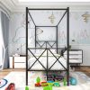 Metal Canopy Bed Frame Platform Bed Frame Queen