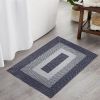 Area Rug Hand Woven Premium Cotton Material Eco Friendly Braid Craft Beautiful Carpet Non-Slip Durable Comfortable for Living Room Bedroom Home Decora