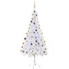 Artificial Christmas Tree with LEDs&Ball Set 70.9" 620 Branches