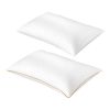 Luxury Bed Pillow Soft Goose Down Feather Pillow for Sleeping Home Hotel Use Queen Size