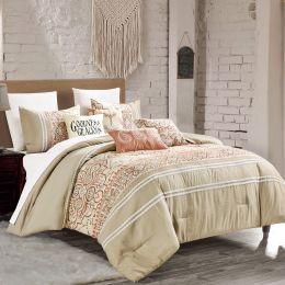 Zuni 7PC COMFORTER SET (size: QUEEN)