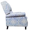 Classic Fabric Push back Recliner, Single Sofa Manual Recliner, with Padded Seat, Backrest, for Living Room, Bedroom