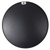 SDKOA Large Round Mirror 32 Inch with Black Aluminum Frame for Wall Decor, Bathroom Big Circle Mirror Modern Style Wall Hanging for Bedroom, Living Ro