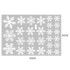 3Pcs Christmas Snowflake Adhesive Wall Sticker Shop Window Decal Decorations