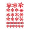 3Pcs Christmas Snowflake Adhesive Wall Sticker Shop Window Decal Decorations