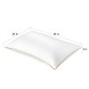 Luxury Bed Pillow Soft Goose Down Feather Pillow for Sleeping Home Hotel Use Queen Size