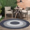 Area Rug Hand Woven Premium Cotton Material Eco Friendly Braid Craft Beautiful Carpet Non-Slip Durable Comfortable for Living Room Bedroom Home Decora