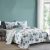 Cotton Quilt Set 3PCS Reversible Bedspread Lightweight Coverlet Set for Queen/Full Size Bed All Season Use