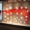 3Pcs Christmas Snowflake Adhesive Wall Sticker Shop Window Decal Decorations