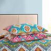 Cotton Quilt Set 3PCS Reversible Bedspread Lightweight Coverlet Set for Queen/Full Size Bed All Season Use