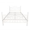 Metal bed frame platform mattress foundation with headboard and footboard, heavy duty and quick assembly, Full black