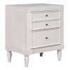 Modern Storage Nightstand with 3 Drawers